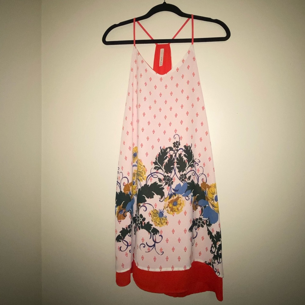 Floral Print Tunic Dress